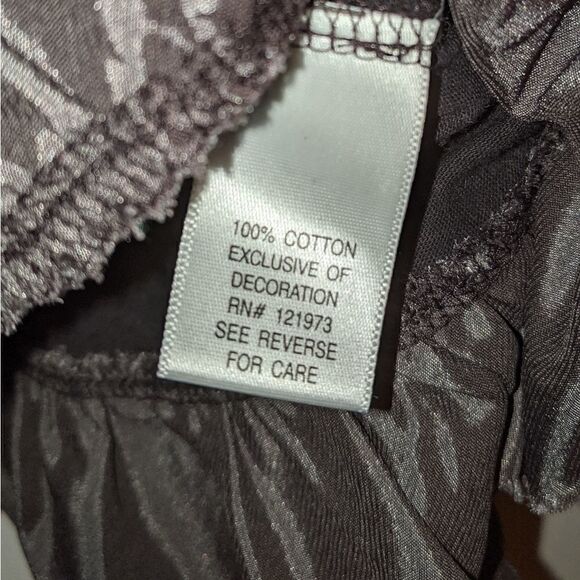 SIMPLY VERA WANG LADIES SIZE MED COTTON W\ RUFFLE - Picture 4 of 9